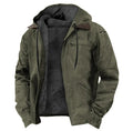 Jaqueta Masculina Para Inverno Fleece com Capuz - (Promoção de Inverno 2025)